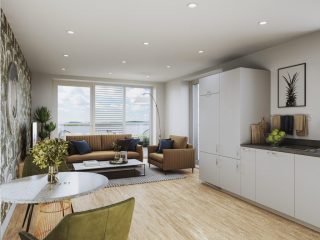 Internal Living Room CGI