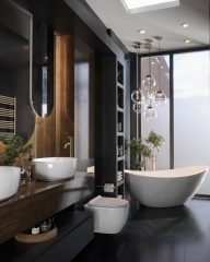 Internal Bathroom CGI - Continental Gold