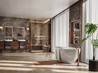 Internal Bathroom CGI