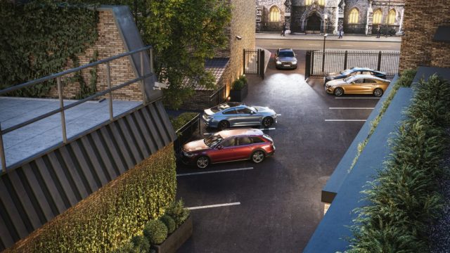 Carpark CGI - The Posthouse - Portobello Homes