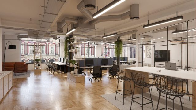 Internal Office CGI - Gryphon Property Partners
