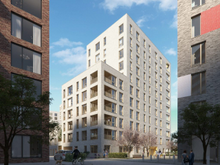 External Photo Realistic CGI - Countryside Partnerships - Greenwich Millennium Village, Alton Road, London