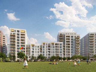 External Photo Realistic CGI - Countryside Partnerships - Greenwich Millennium Village, Alton Road, London