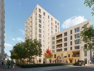 External Photo Realistic CGI - Countryside Partnerships - Greenwich Millennium Village, Alton Road, London