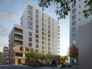 External Photo Realistic CGI - Countryside Partnerships - Greenwich Millennium Village, Alton Road, London
