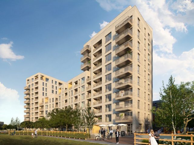 External Photo Realistic CGI - Countryside Partnerships - Greenwich Millennium Village, Alton Road, London