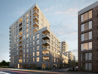 External Photo Realistic CGI - Countryside Partnerships - Greenwich Millennium Village, Alton Road, London