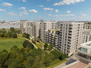 External Photo Realistic CGI - Countryside Partnerships - Greenwich Millennium Village, Alton Road, London