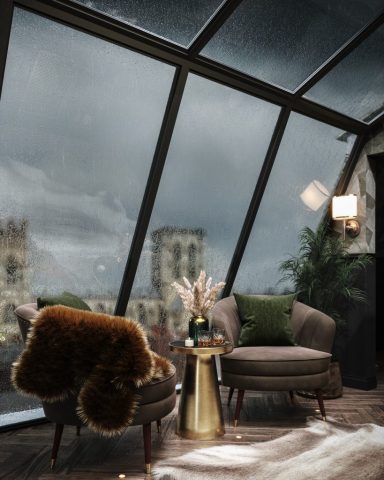 Internal Bar CGI - Continental Gold - Glazed Rain Alternate