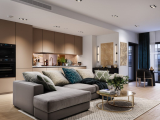 Internal Living Room CGI