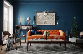 Internal Living Room CGI