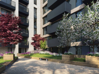External Photo Realistic CGI - London Square &amp; Clarion