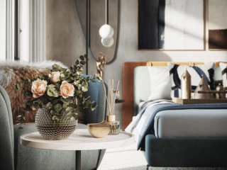 Internal Bedroom CGI