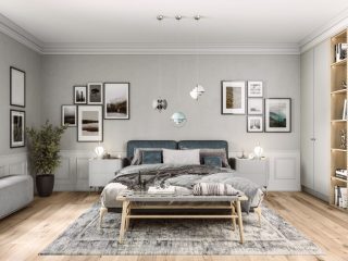 Internal Bedroom CGI