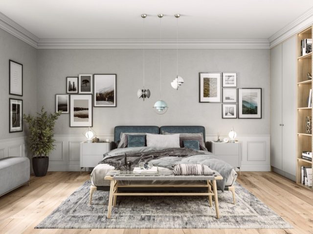 Internal Bedroom CGI