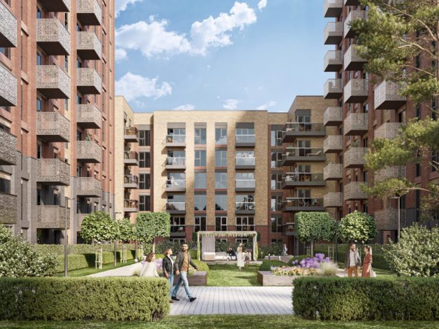 External Photo Realistic CGI - Bellway - Bexleyheath