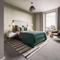 Internal Bedroom CGI