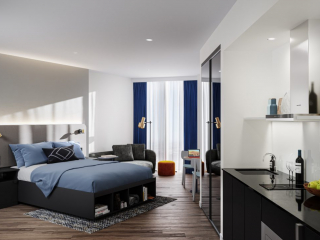 Internal CGI - Scape Student Living