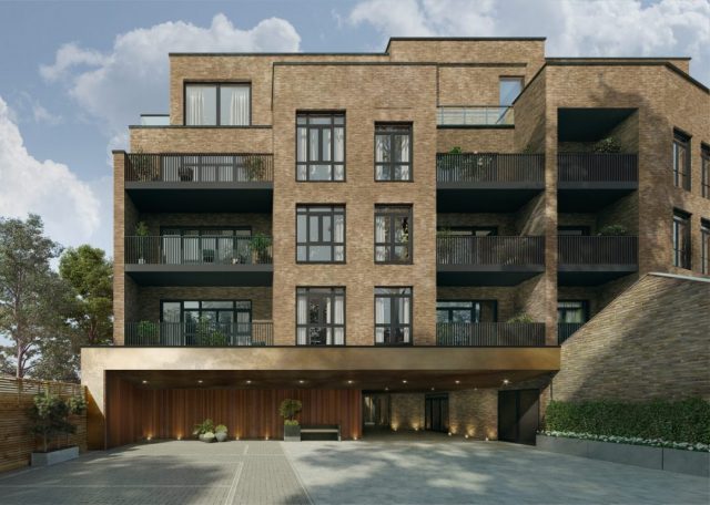 External Photo Realistic CGI - Goldenstone - 45 The Mall, Ealing