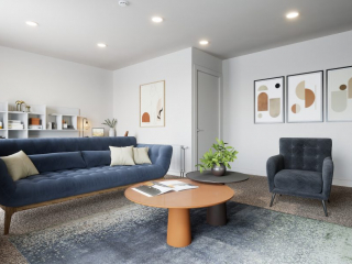 Internal Living Room CGI