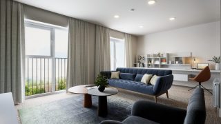 Internal Living Room CGI