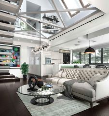 Internal Living Room CGI