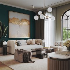 Luxury Living Room CGI