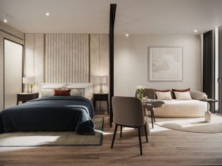 Luxury Bedroom CGI