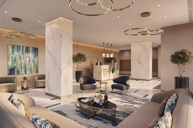 One Thames Quay Reception CGI