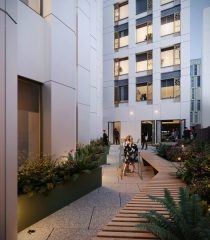 Student Courtyard CGI