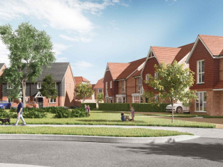 External Photo Realistic CGI - Bellway