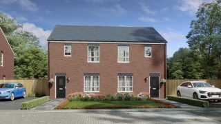 External Photo Realistic CGI - Bellway