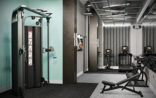 Student Gym CGI