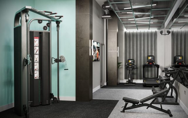 Student Gym CGI