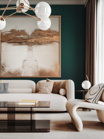 Luxury Living Room CGI
