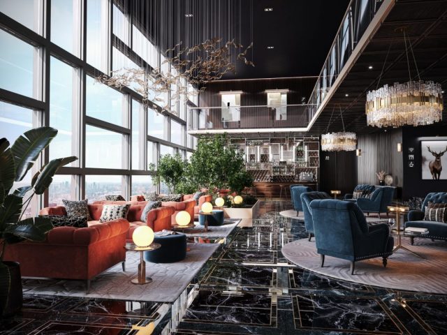 Luxury Lounge CGI